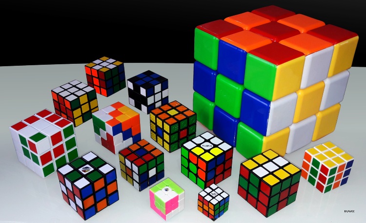 rubiks cube puzzle patterns banner