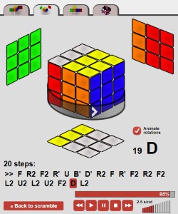 Online Rubik S Cube Solver