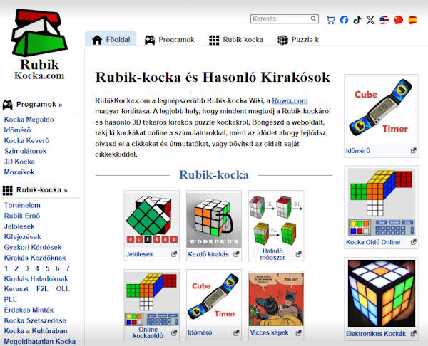Ruwix Is Available In Hungarian On RubikKocka Ruwix Is Available In Hungarian On RubikKocka