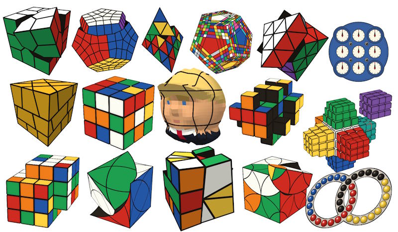 Twisty puzzle simulators