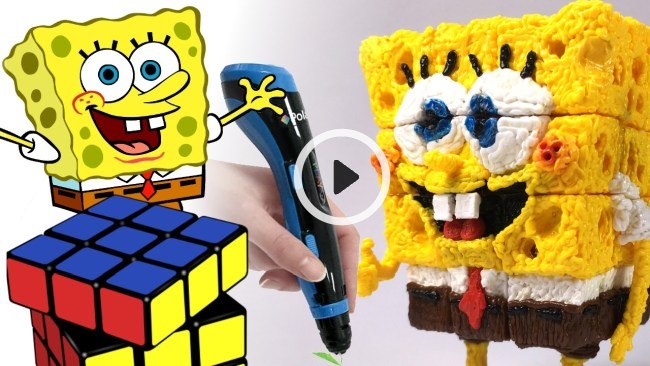 SpongeBob Rubik's Cube - How it's made?