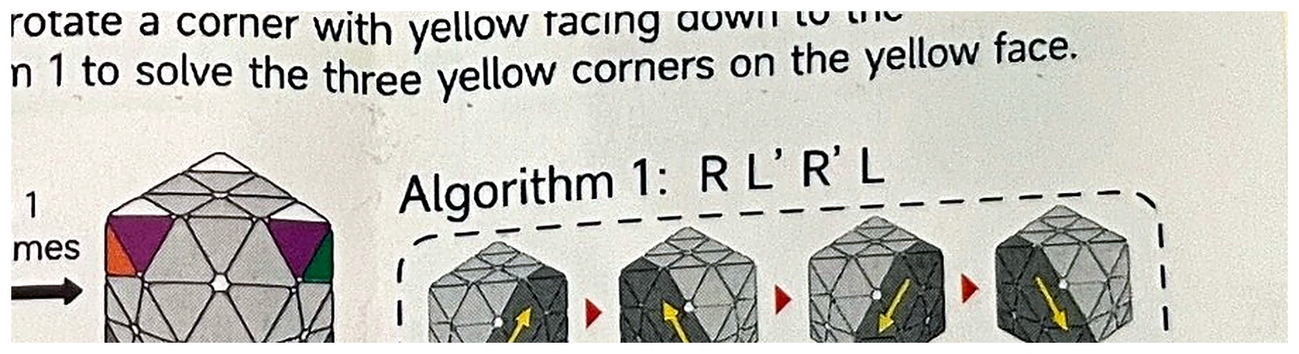 Algorithm 1 illustrated as R, L prime, R prime, L.